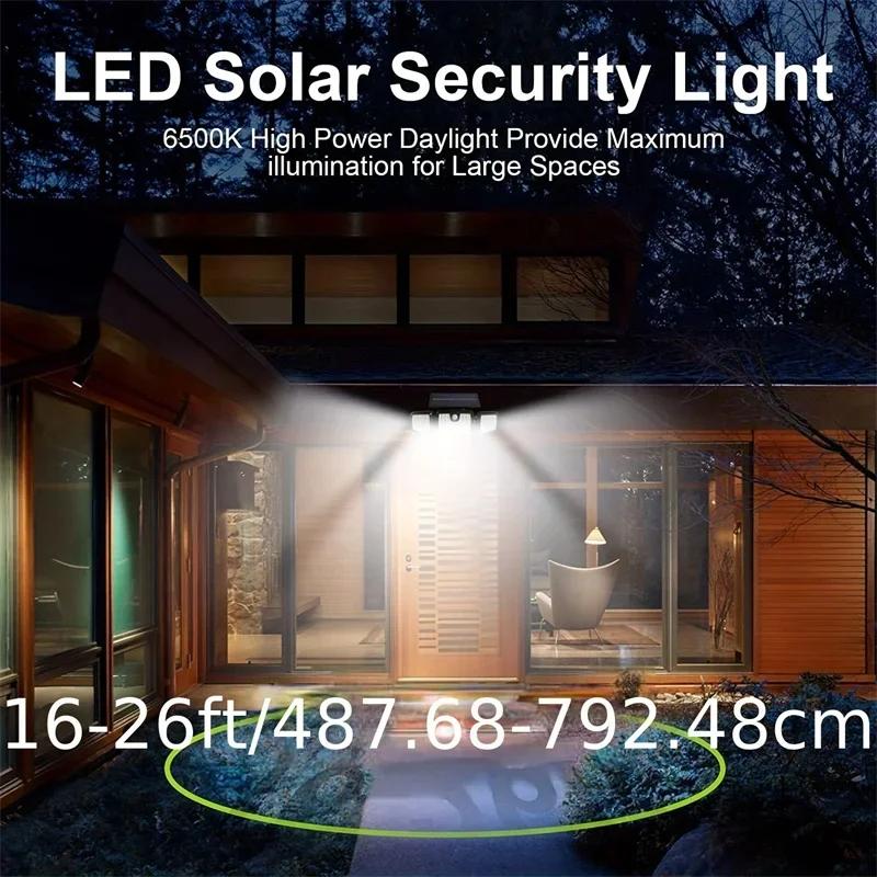 176 LED solar light,outdoor solar light,IP65 waterproof solar garden light,suitable for solar lights in garages and courtyards