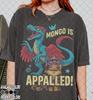 ¡Comfort Colors Vintage Mongo está horrorizado! Camiseta, Princesa Rosquilla y Mongo, Inspirada en Dungeon Crawler Carl, Regalo Para Mujeres y Hombres Unisex