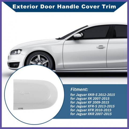 Exterior Door Handle Cover Trim for Jaguar XK 07-15 for Jaguar XF 09-15