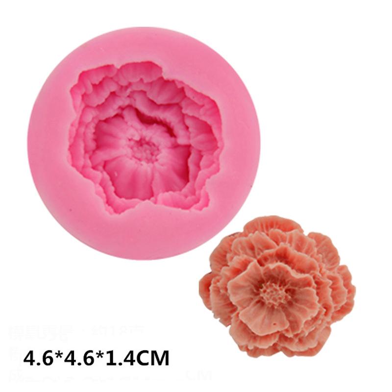 DIY Flower Shape Silica Gel Mold Soft Candy Craft Cake Candy Cake Baking Tool Mold Cake Decoration Tool