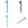 Camping Tent Pegs With Plastic Spiral Nails For Outdoor Shelter Securement