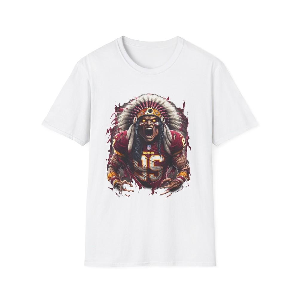 

Washington Redskins Horror Style T-Shirt - Unique NFL Fan Apparel S