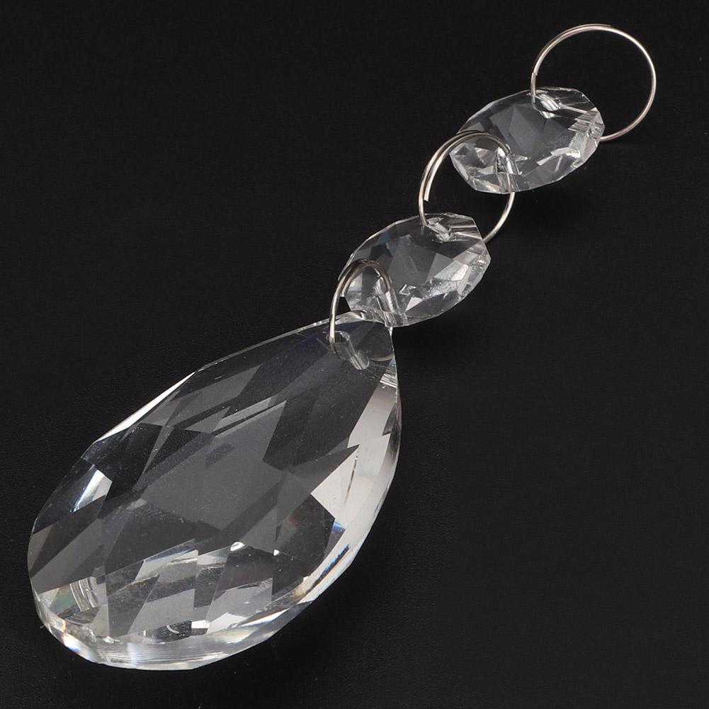 1Pcs Transparent Crystal Glass Hanging Strings Craft Decoration Accessories(#2)