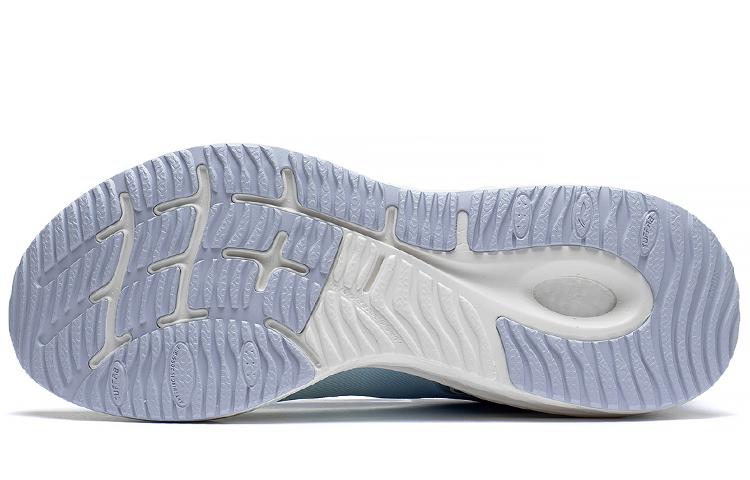 Li Ning Furious Rider 6.0 Essential Running Shoes Men's Low Top Mist White/Light Ice Blue/Light Sea Blue/Orange ARZS003-17