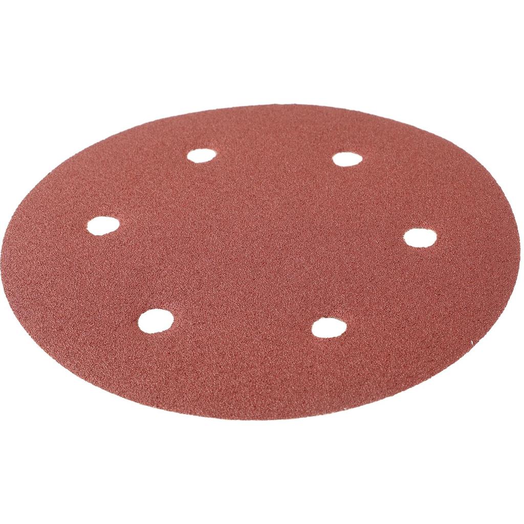 9 Inch 6 Holes 225MM Sanding Discs 40-2000 Grit Flocking Sandpaper Orbital Sander Hook And Loop Aluminum Oxide Sand Paper