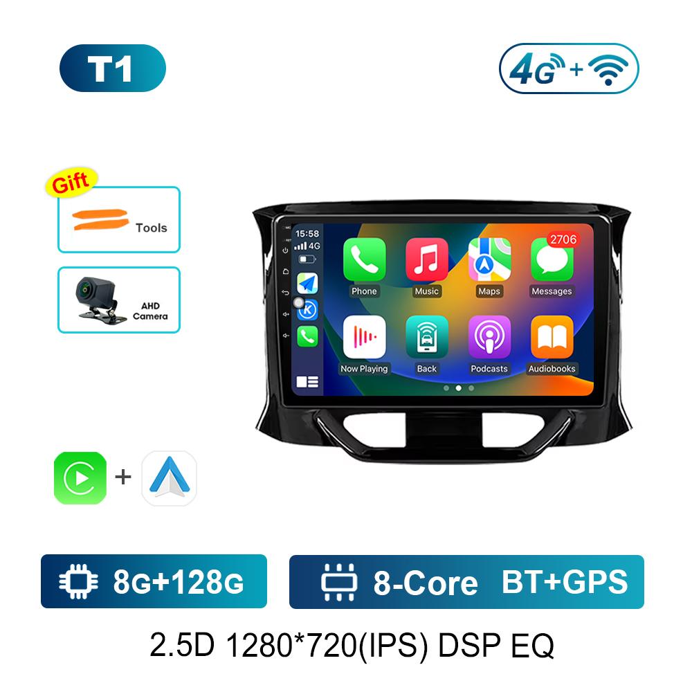 Android Car Radio Multimedia Video Player for LADA X ray Xray 2015 - 2019 GPS Navigation 4G WiFi Bluetooth HD Touch Screen