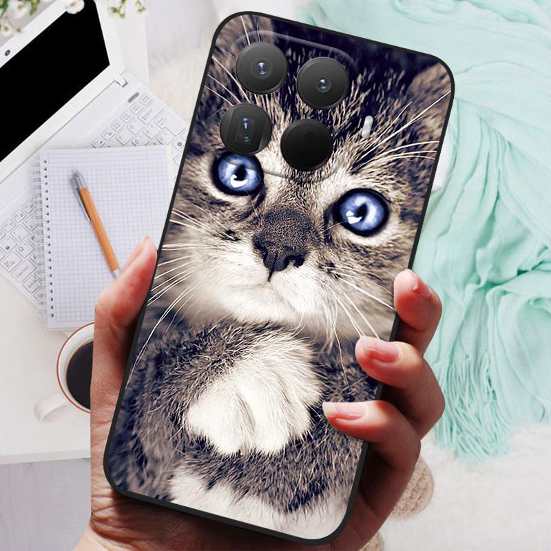 For Xiaomi 15T Pro Case Lion Wolf Silicone Soft Back Cover For Xiaomi Mi 15T Pro Phone Case 15TPro Protective Shell Fundas Coque