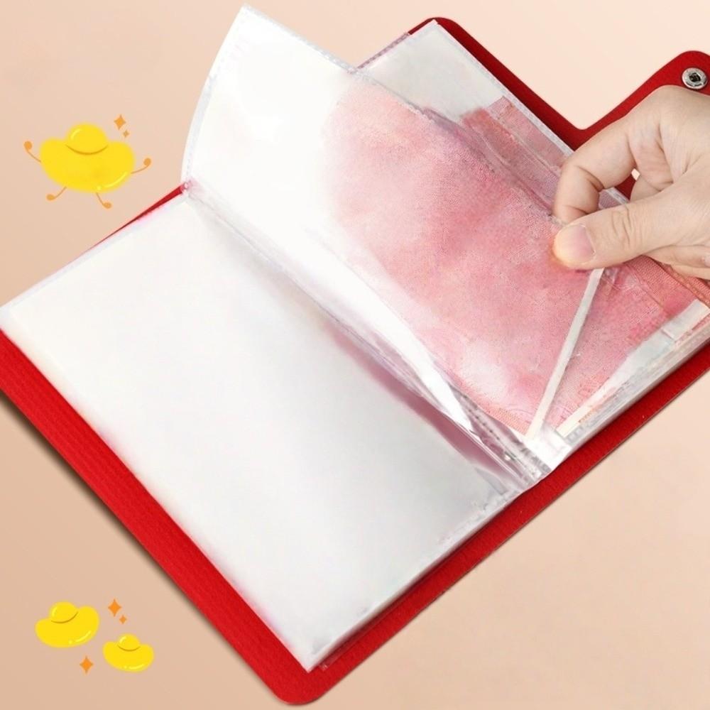 Chinese New Year Envelop Savings Challenges Book God of Wealth Style Cash Budget Notebook Unisex