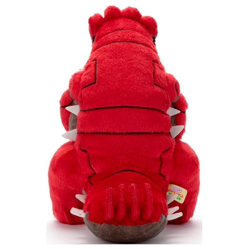 Takara Tomy Arts (TAKARATOMY A.R.T.S) Pokemon I Choose You! Pokemon Get Plush Toy Groudon Plush Toy, Approx. 26cm Wide