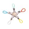 Outdoor Metal & Plastic Towel Clip Set - Beach & Bath Essentials