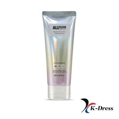All Clear Micellar All-in-One Cleansing Foam 150ml
