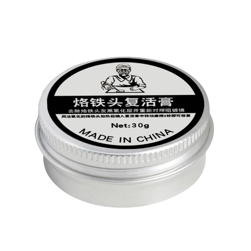 6/9/16/30g Soldering Tip Tinner Cleaner Cleaning Pastes Refresher Tip Tinner Soldering Tip Cleaning Repair Tool