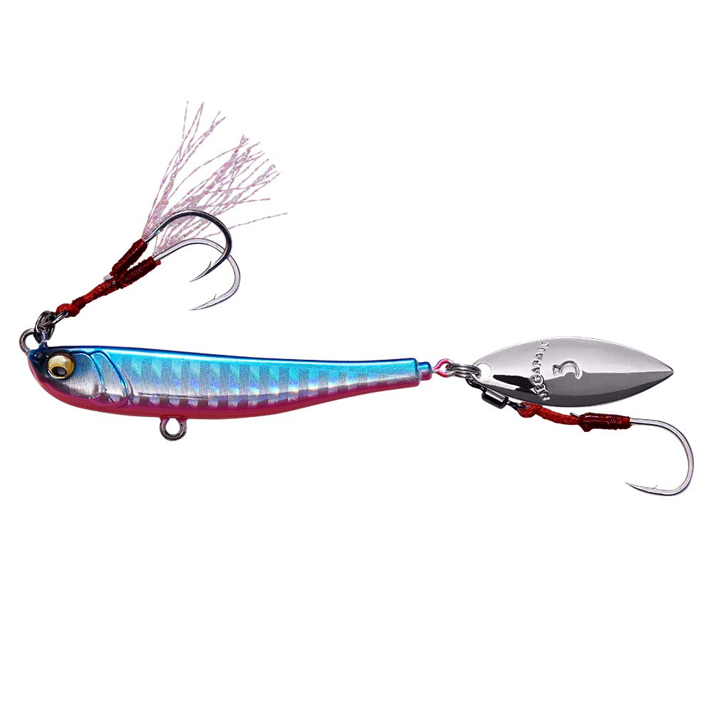 

Megabass Metal Jig MAKIPPA 30g Blue Pink