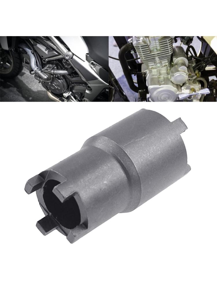 2-i-1 Låsmutternyckel 20mm/24mm, Kopplingslåsmutternyckel Demonteringsverktyg för GY6 50 CG125 JH70 Motorcyklar Reparation