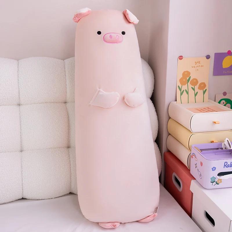 Cartoon Animal Plush Pillow Stuffed Capybara Alpaca Pig Toys for Children Soft Stuffed Animal Kawaii Baby Dolls Birthday Gifts