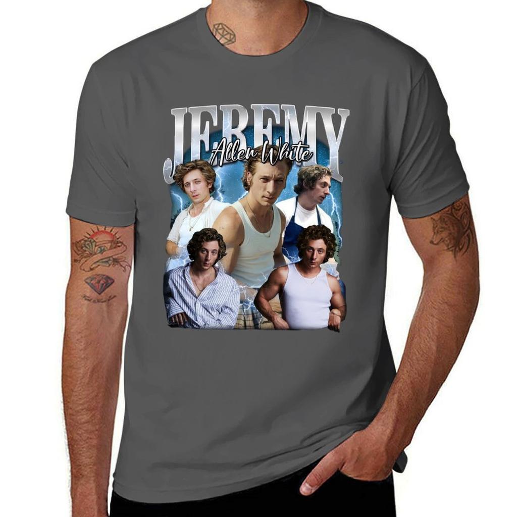 Vintage Jeremy Allen White The Bear Tv Show TShirt Summer Fashion Casual Tee Shirt