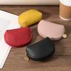 Portable Card Storage Pouch PU Leather Women's Wallet Casual Coin Storage Bag  Women Men
