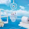 Braided Nylon Thread, Chinese Knotting Cords for Jewelry Making Macrame Craft, White, 1.5mm, About 100yards/roll