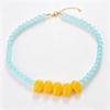 Exaggerated 3D Fruit Beaded Necklace Colorful Dopamine Jewelry  Music Festival