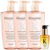 Kerastase Rose Shine Shampoo & Iconic Hair Oil Value Set
