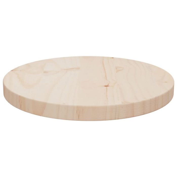 VidaXL Table Top Replacement Table Spare Part Coffee Table Dining Table Restaurant Cafe Hotel Ø30x2.5 Cm 813644