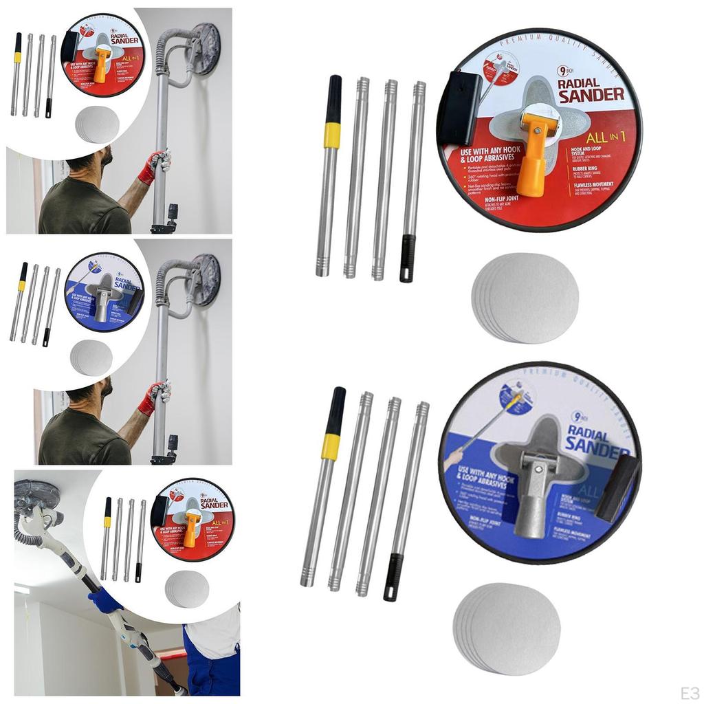 Drywall Pole Sander for Painting Prep Polishing Sanding Tool Ceilings