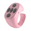 Remote Control Page Turner Bluetooth-Compatible 5.3 Phone Auto Clicker(Pink)