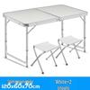 Portable Outdoor Folding Table & Chairs for Street Vendors and Camping