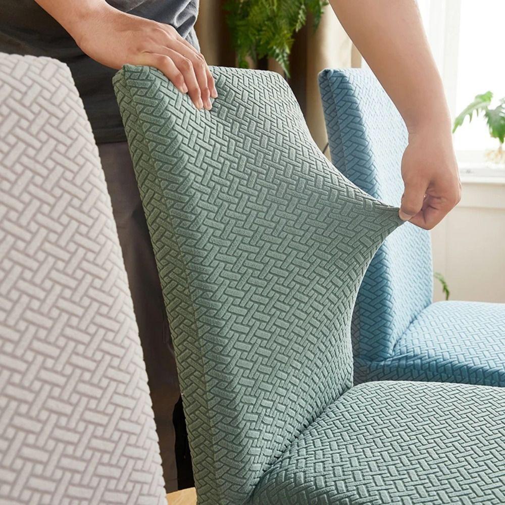 T-shaped Jacquard Chair Cover Dustproof Chair Slipcover Protector New Seat Seatch Lving Room