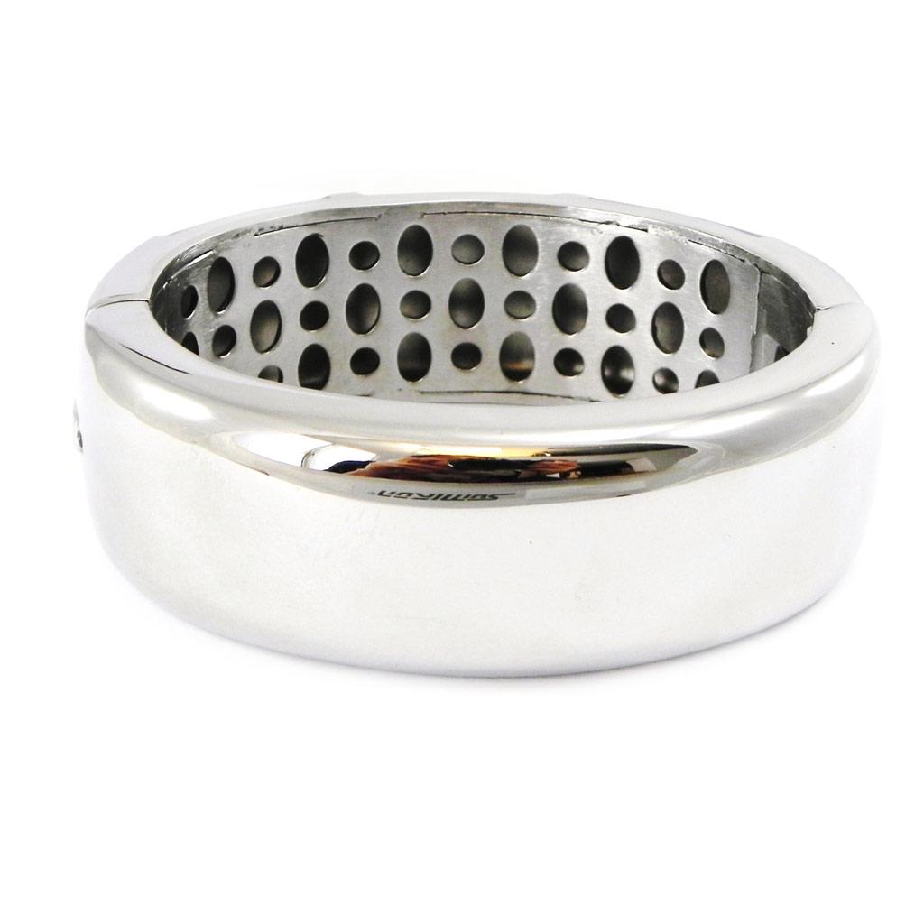 Altesse [I2898] - Black 'Calypso' Steel Bracelet