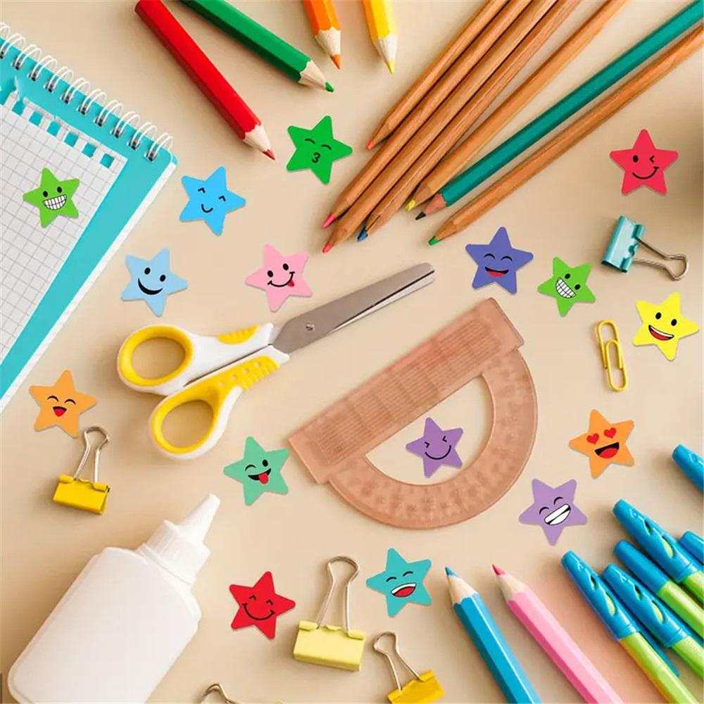 1500 Star Stickers Reward Chart Set – 10 Sheets, Holographic & Classic Designs For Kids, Students, Teachers – Positive Reinforcement Stickers
