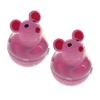 2 Pcs Mouse Shaped Tease Tumbler Playing Toy Kitty Food Dispenser