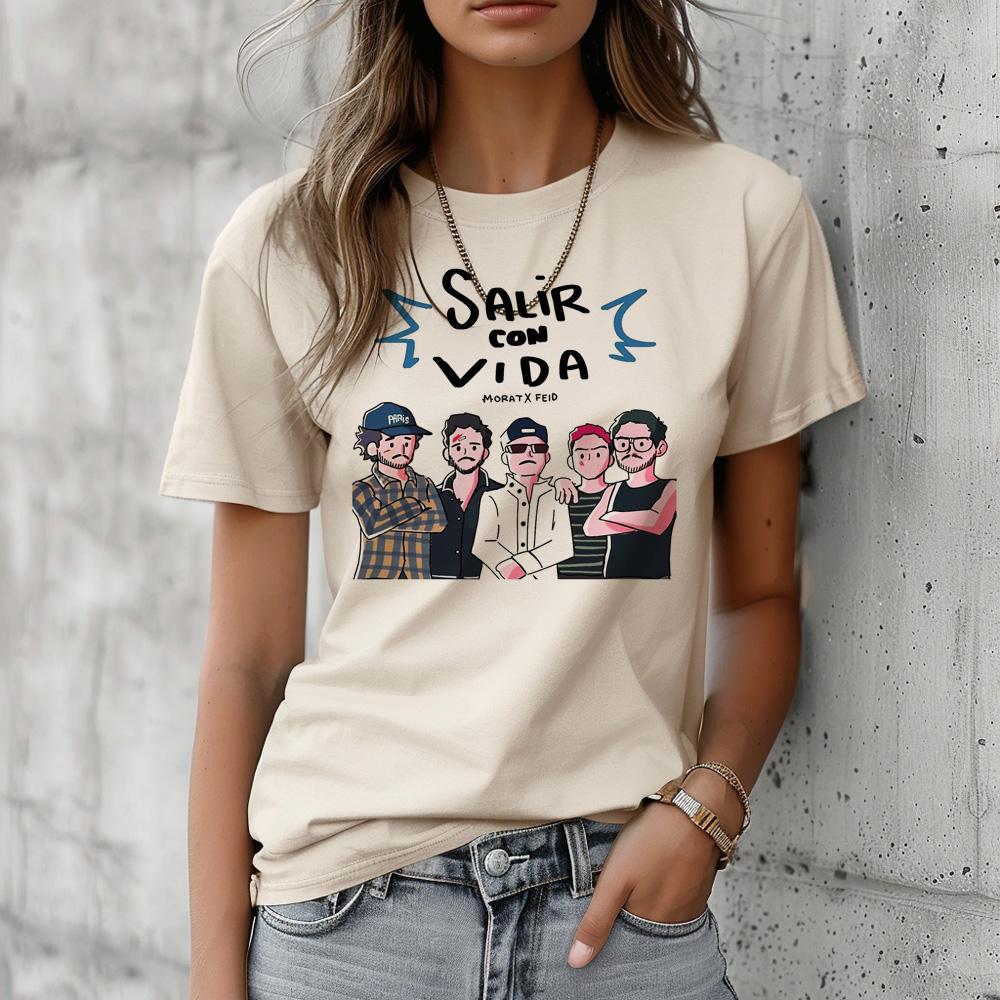 Morat T Shirt Women Japanese Y2K Comic Top Female Anime Clothing