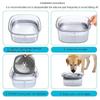 Spillproof Pet Slow Drinking Bowl 2L Traveling Dog Water Bowl Pet Water Dispenser  Puppy