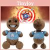 Kick The Buddy Plush Toy Crystal Soft Fur, Brown, 30cm Height, Pp Cotton Filling