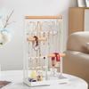 Jewelry Shelf Hanger Necklace Display Stand Earring Jewelry Storage Desk Small Item Metal Organizer Home Appliance For Store