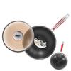 Set Wok din Oțel Inoxidabil 316 cu Capac - Unchiul al Treilea Mătușa a Treia 316