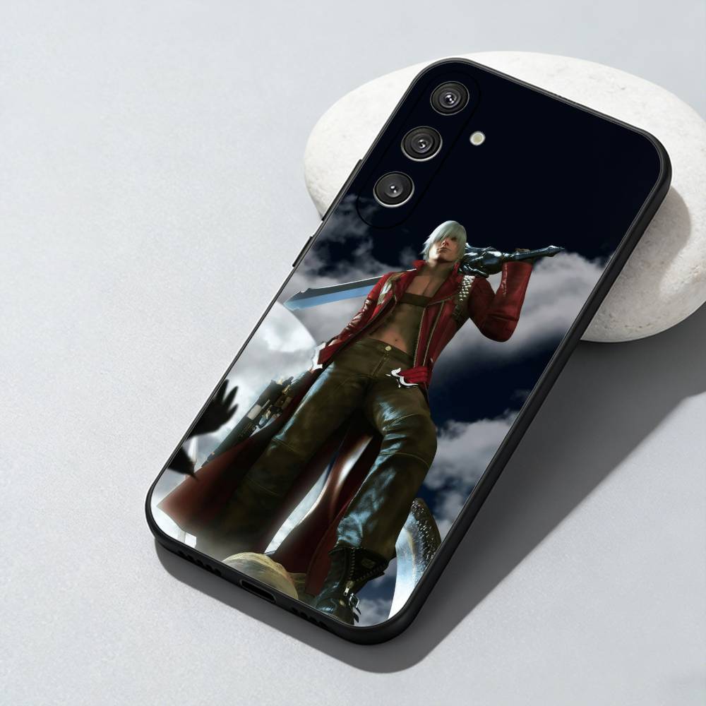 DMC D-DanteS Game D-DevilS Cry Phone Case For Samsung Galaxy A73,A72,A71,A70,A52,A51 Others Soft Black Cover
