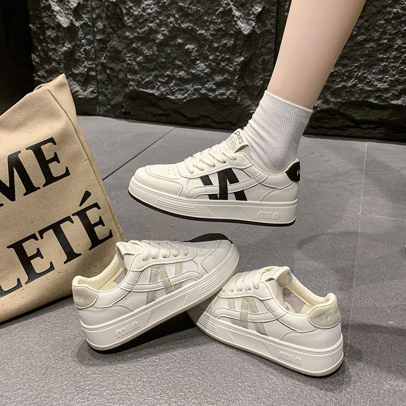 Small man thick sole heightening Forrest Gump shoes women's 2025 new little white shoes casual fashion versatile breathable net shoes sports