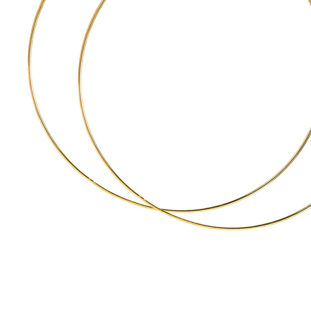 Large Gold Metal Floral Hoop Wreath Round Frame Embroidery Ring for Wedding Christmas Wall Hanging