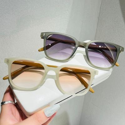 Modne Vintage Okulary Przeciwsłoneczne Kobiety Mężczyźni Marka Projektant Retro Koci Oczko Okulary Słoneczne Damskie Ins Popularne Kolorowe Kwadratowe Okulary UV400