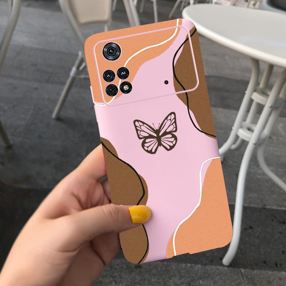 For Xiaomi Poco M4 Pro Case Lovely Pattern Candy Color Phone Case For Poco M 4 M4 Pro 5G 4G PocoM4 Soft Silicone TPU Back Cover