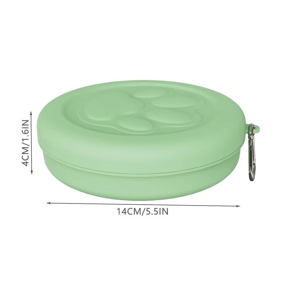 Portable Outdoor Pet Dog Food Water Container Plastic Travel Dog Drinking Bowl Durable Pet Feeder Bowl Pet Feeding Supply