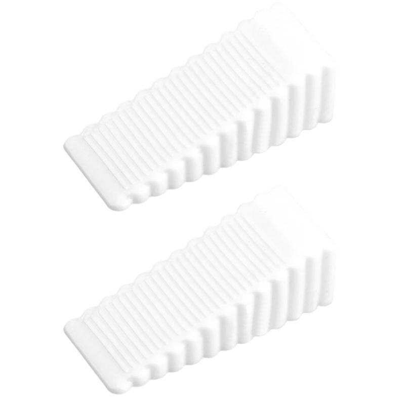 2Pcs Door Stops Rubber Door Stoppers Rubber Anti Collision Safety Door Stoppers Door Joints For Household Hardware Tool