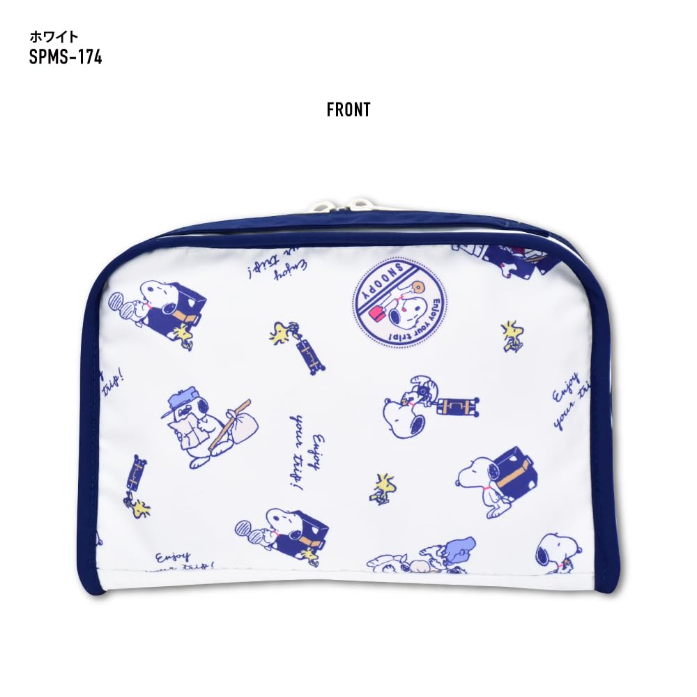 Große Tasche mit mehreren Fächern, Ideal für Snoopy, Reisen, SPMS-174