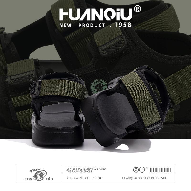 Global ZHQ-JY007 Cool Beach Sandals Men's Summer Versatile Comfortable Platform Slippers Shock-absorbing Fashion Men's Shoes