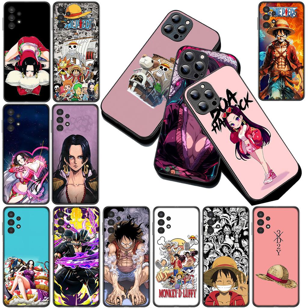 for Motorola Moto Edge 70 60 Fusion NEO Pro G56 G96 G04 G05 20 G Stylus Phone Case Boa Hancock One Pieces Luffy Roronoa Zoro