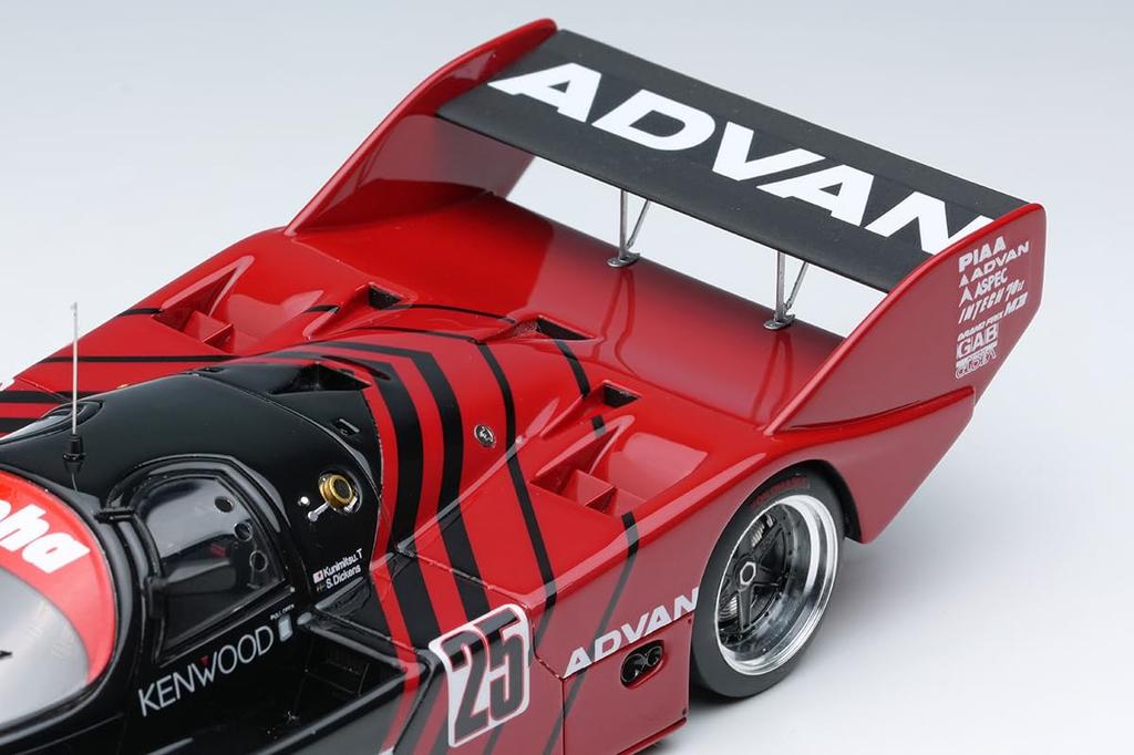 Makeup Vision Scale Porsche 962C ADVAN Alpha Nova JSPC Suzuka 1000km 1989 25 Winner VM320 1/43 No. (Finished Model)