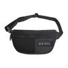 Under Armour Logo Zipper Closure Nylon Shoulder Crossbody Waist Bag Unisex Bags Black 1330979-001