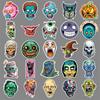 50 Pictures of Horror Grimace Personality Trend Halloween Skull Decorative Skateboard Water Cup Suitcase Stickers